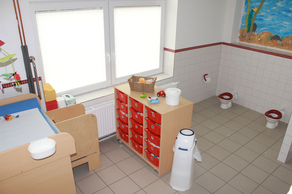 Waschraum Zwergengruppe